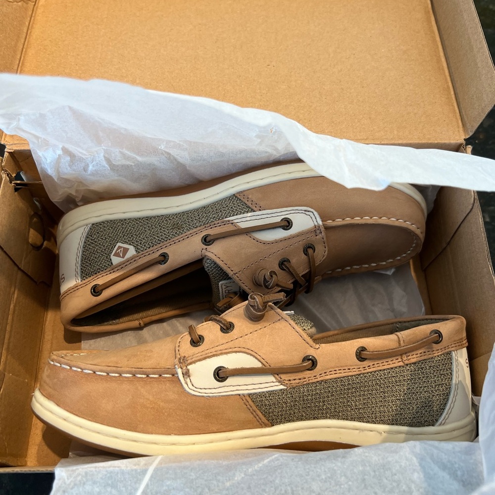 Sperry songfish Girls size 5 1/2 - Picture 2 of 7